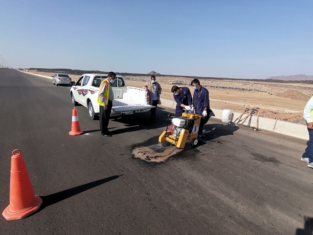 مشروع استثمار مختبر المواد (تشغيل وصيانة ونقل معرفة)
